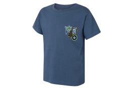 HUSKY Dětské bavlněné triko Tee Patch K, modré, vel. 152