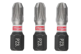 Milwaukee Šroubovací bity PZ3 x 25 mm SHOCKWAVE Impact Duty (3 ks) 4932500357