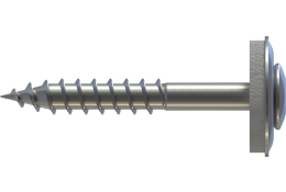 43606/9 Vrut s těsnící podložkou 4,5 x 70 mm TX 20 A2 D15 mm - 100 ks v balení