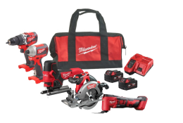 Milwaukee M18 FPP5K-502B Sada aku nářadí 4933471209