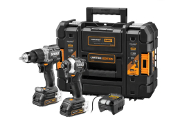 DeWALT 18V McLaren Limitovaná Kombosada aku nářadí 18V/2x5Ah, DCK200MP2T-QW