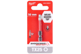 Milwaukee šroubovací bit SHOCKWAVE IMPACT DUTY TX25 50 mm 4932430881