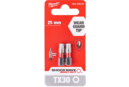 Milwaukee šroubovací bity SHOCKWAVE IMPACT DUTY TX30 25 mm 2 ks 4932430885