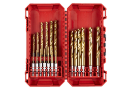 Milwaukee HSS-G TiN 19 dílná sada vrtáků do kovu 2-10mm RED HEX 4932493866