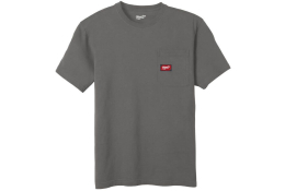 Milwaukee Pracovní triko WT SS GR s krátkým rukávem (XL) šedé, 4932493011