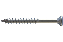 71276/7 Fasádní vrut (zápustná hlava) částečný závit 4,5 x 45 mm A2 - 200 ks v balení