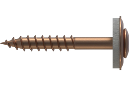 47801/4 Šroub s podložkou měděný 4,5 x 55 mm A2 - 100 ks v balení