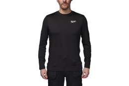 Milwaukee WORKSKIN™ Spodní triko do chladného počasí s dlou. rukávem černé XXL 4932498287