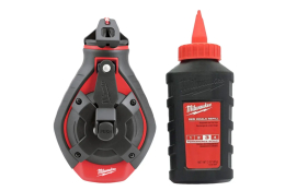 Milwaukee Značkovací šnůra brnkačka  křídová silná + náhradní náplň červená 4932498391