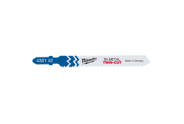 Milwaukee Bi-metalové pilové plátky 91x2,5/1,8mm T123XF do přímočaré pily (Kov) 493240142