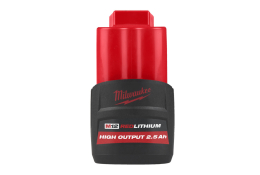 Milwaukee Akumulátor M12 HB2.5 (12 V / 2,5 Ah), REDLITHIUM High Output, 4932480164