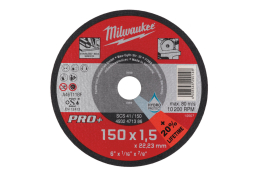 Milwaukee Tenký řezný kotouč pr. 150 x 1,5 mm Pro+ SCS 41/150 4932471386