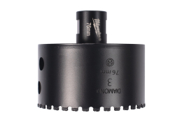 Milwaukee vrták do obkladů a dlažby Diamond MAX pr. 76 mm s upínáním M14, 4932498363