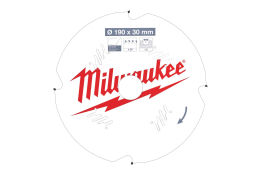 Milwaukee Pilový kotouč 190 x 30 x 1.8 , 4 zuby na cementovláknité desky  4932471304