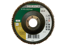 Hikoki 4100111 lamelový kotouč na nerez a kov 115 mm hrubost 40