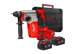 Milwaukee aku kombinované kladivo SDS-plus M18 BLH-502X (5,0 Ah) 2xAKU+nab+box 4933478894