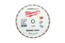 Milwaukee diamantový rozbrušovací kotouč Speedcross SUDD 350x25,4 mm - tichý 4932492153