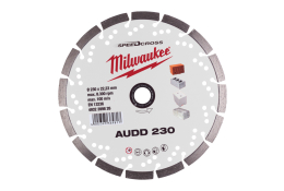 Milwaukee diamantový kotouč Speedcross AUDD 230x22,23 mm 4932399826