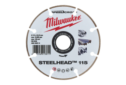 Milwaukee diamantový rozbrušovací kotouč STEELHEAD™ 115x22,23 mm 4932492014