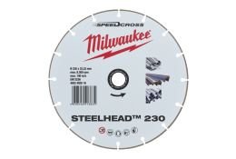 Milwaukee diamantový rozbrušovací kotouč STEELHEAD™ 230x22,23 mm 4932492016