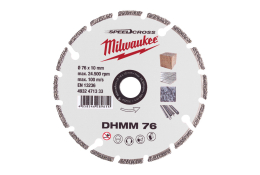 Milwaukee diamantový kotouč multi materiál Speedcross 76x10mm DHMM 4932471333