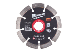 Milwaukee diamantový rozbrušovací kotouč DUH 115x22,23 mm 4932399539