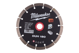 Milwaukee diamantový rozbrušovací kotouč DUH 180x22,23 mm 4932399541