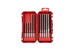 MILWAUKEE Sada vrtáků SDS-Plus MX4, čtyřbřité do betonu (10 ks) 4932500062