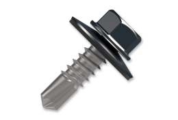 Šroub samovrtný plech-dřevo RAL 7016 4,8 x 35, bal. 250 ks