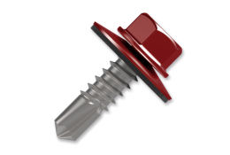 Šroub samovrtný plech-dřevo RAL 3011 4,8 x 35, bal. 250 ks