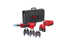Milwaukee hydraulický lis M12 ONEHPT-202C V-SET, 2 x aku+nab.+čelisti, kufr 4933481034