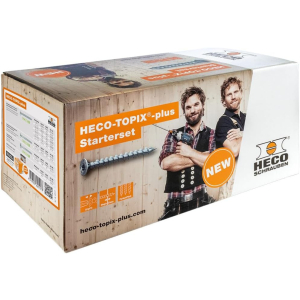 HECO-TOPIX-PLUS 62517 startovací balíček - zápustná + talířová hlava