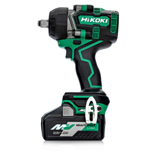 HiKoki WR36DEW2Z Aku rázový utahovák 1/2" Brushless 36V IP56 v kufru SOLO