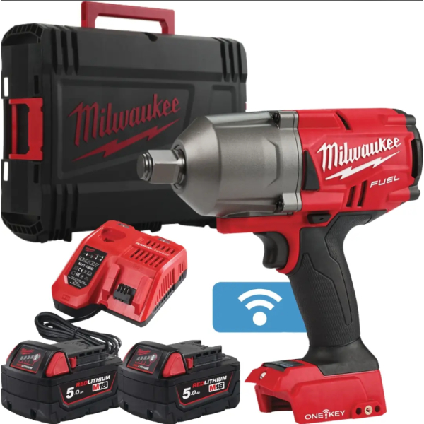 Milwaukee Aku 3/4" rázový utahovák M18 ONEFHIWF34-502X,2034 Nm,2x aku+nab+kufr 4933459730: obrázek 1
