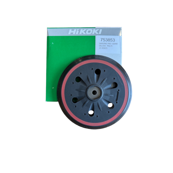 HiKoki 753853 Brusná podložka D150 pro brusné kotouče se suchým zipem otvor 8 mm : obrázek 1