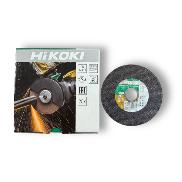 HiKoki 782301 Řezný kotouč na nerez a kov žlutý 115 x 1 mm : obrázek 1