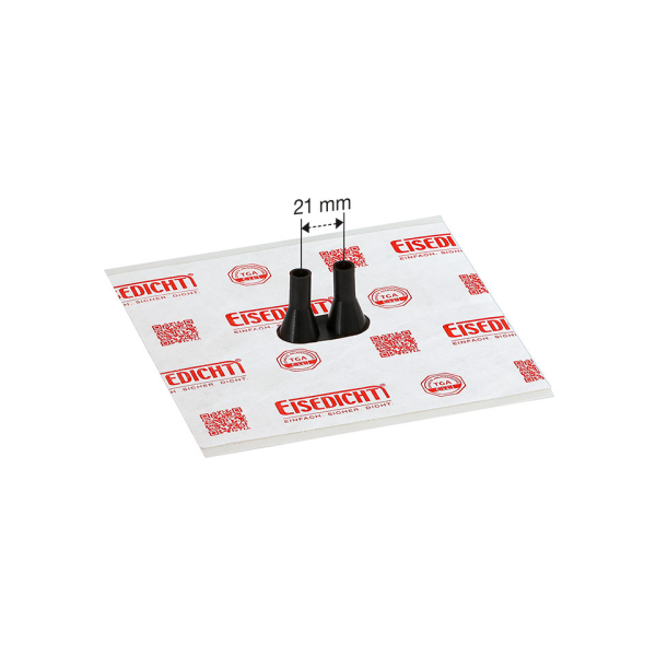 DD3 těsnící manžeta Tyvek 2x 8 - 12 mm 150 x 150 mm: obrázek 1
