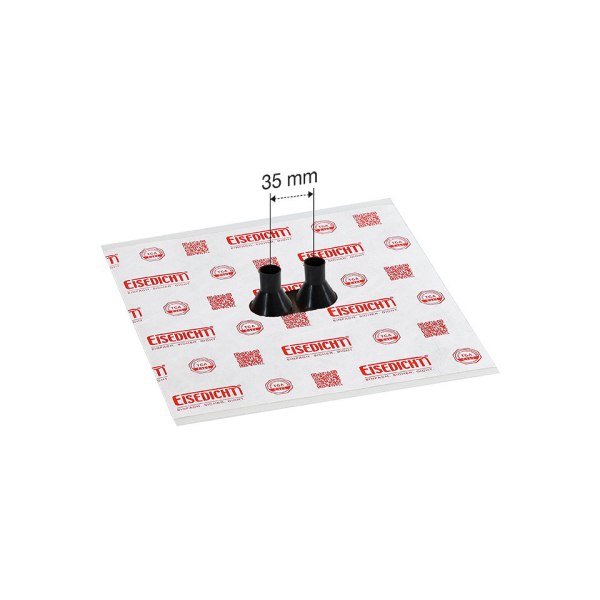 GDD21 těsnící manžeta Tyvek 2x 15 - 22 mm 230 x 230 mm: obrázek 1