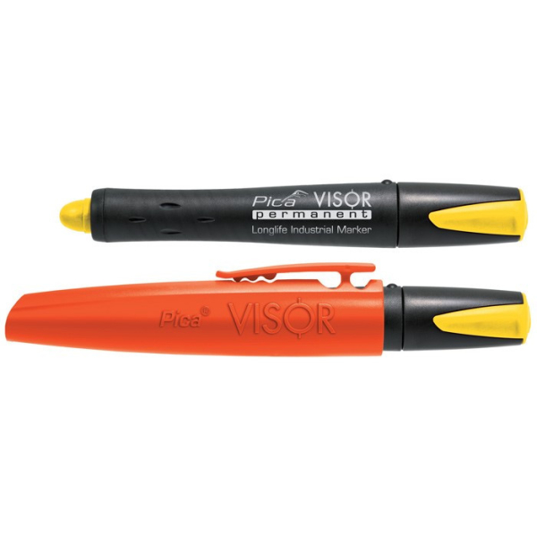 Popisovač Pica VISOR permanent voděodolný žlutý 990/44: obrázek 1