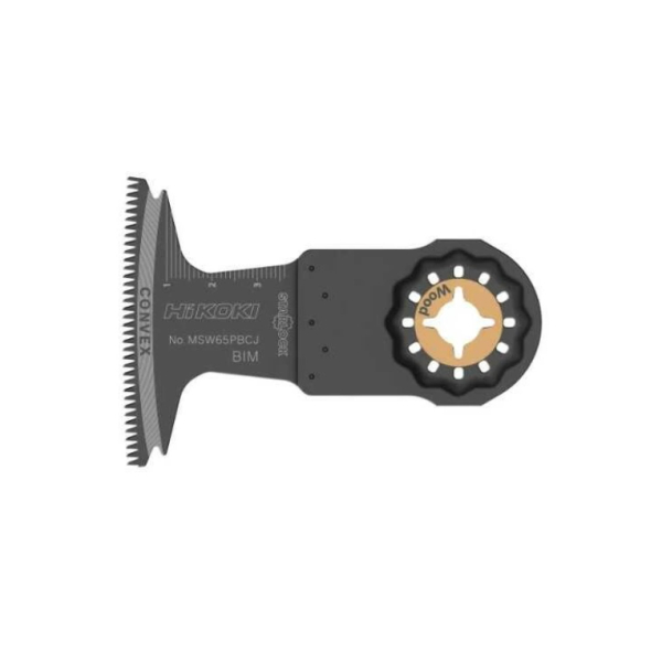 HiKoki 782740 Starlock dřevo 65 x 40 x 0,6 mm rozteč zubů 1,8mm pro multi řezačku: obrázek 1