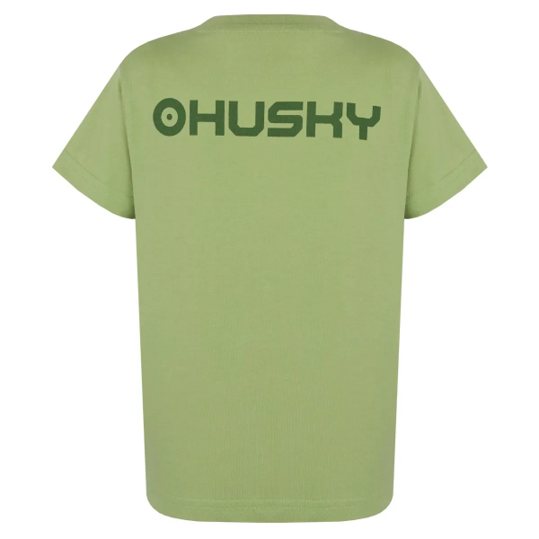 HUSKY Dětské bavlněné triko Tee Patch K, světle zelené, vel. 152: obrázek 2