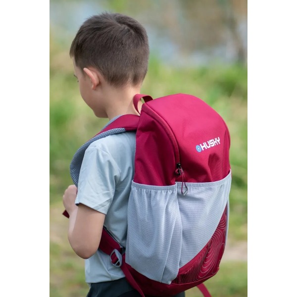 HUSKY Dětský batoh Jikko, bordo, 15l: obrázek 8