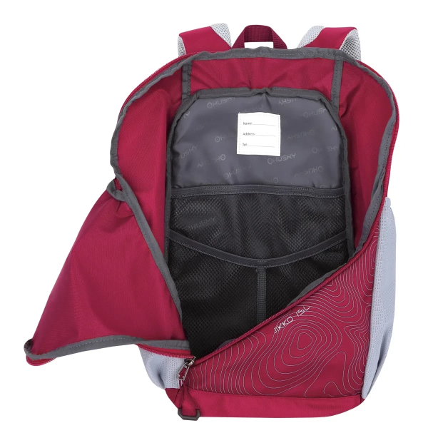 HUSKY Dětský batoh Jikko, bordo, 15l: obrázek 4