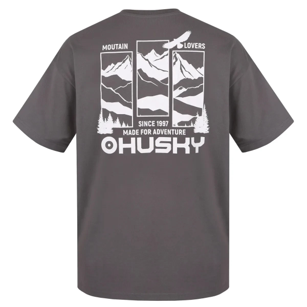 HUSKY Pánské bavlněné triko Tee View M, šedé, vel. XXXL: obrázek 1