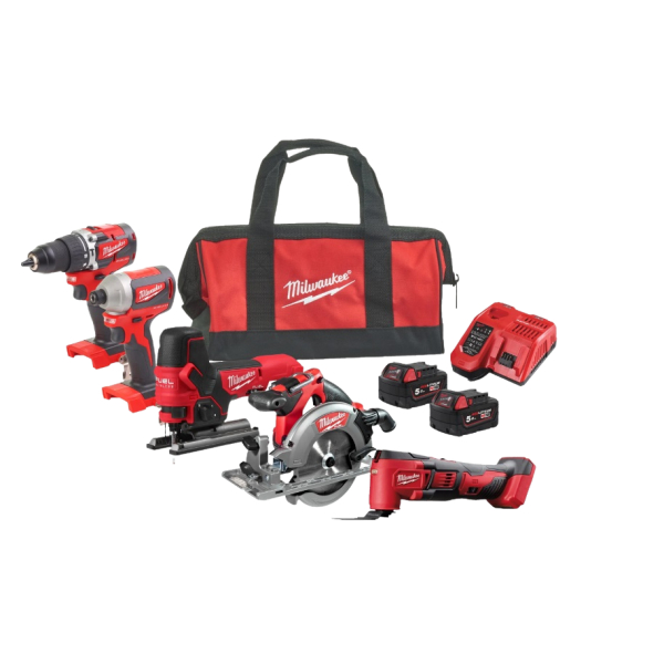 Milwaukee M18 FPP5K-502B Sada aku nářadí 4933471209: obrázek 1