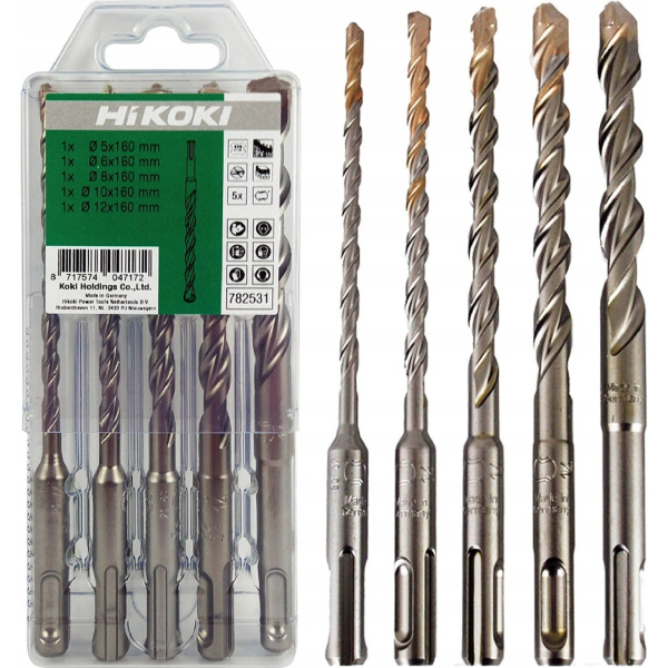 HiKoki 782531 MultiPack SDS-PLUS 5/6/8/10/12 x 160: obrázek 1