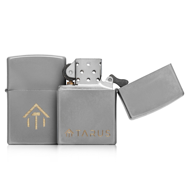 Zapalovač Zippo Satin Chrome TARUS: obrázek 1