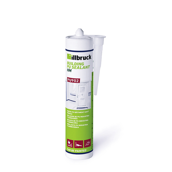 ILLBRUCK Stavební tmel PU902 černý 310 ml, 360239: obrázek 1