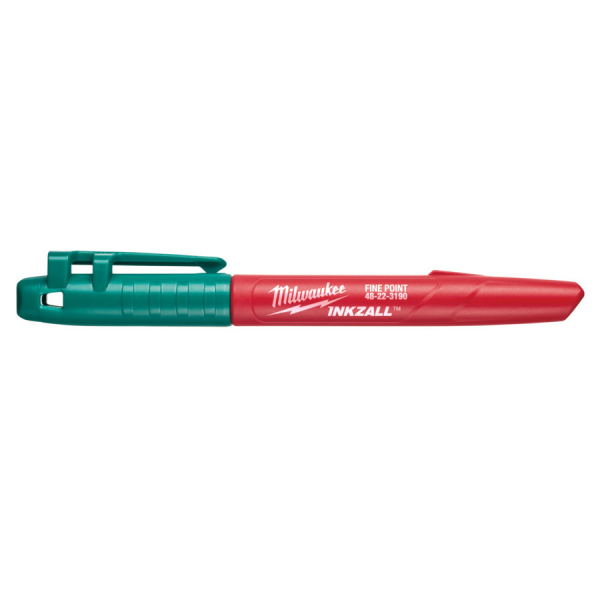 MILWAUKEE 48223190 Zelený stavební popisovač jemný hrot 1 mm: obrázek 1