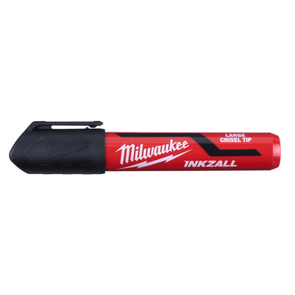 MILWAUKEE černý stavební popisovač plochý hrot L 6,2 mm 482232555: obrázek 1